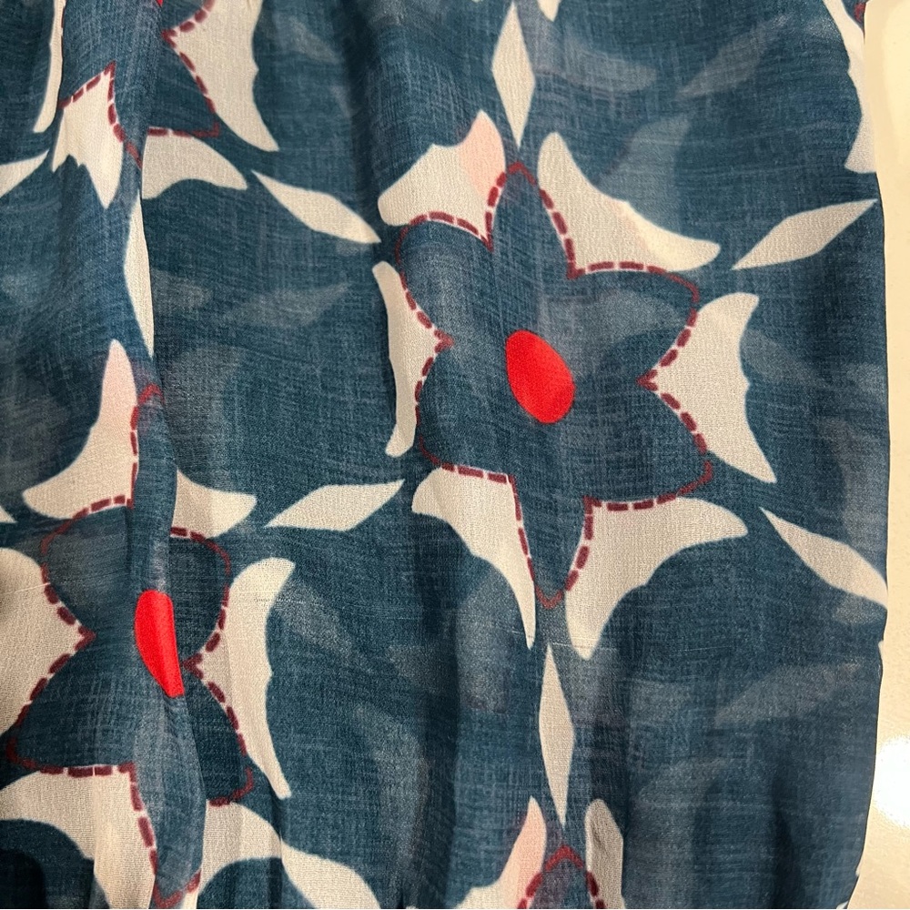 Anthropologie Sachin & Babi women’s size 8 mosaic off the shoulder midi dress - Picture 13 of 13